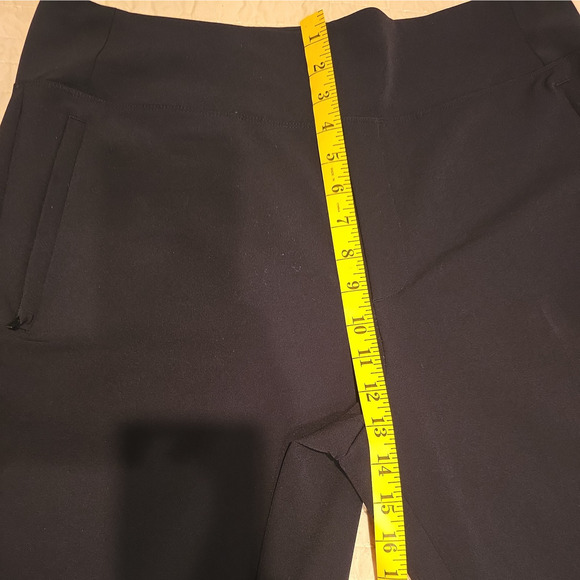 Athleta Endless High Rise Black Pants Women’s 14 Pull On Stretch Trouser - Picture 9 of 15